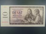 10 Kčs 1960 s. E 10