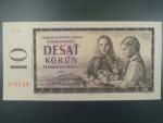 10 Kčs 1960 s. J 33