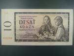 10 Kčs 1960 s. J 91