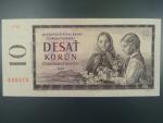 10 Kčs 1960 s. J 94