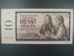 10 Kčs 1960 s. L 81