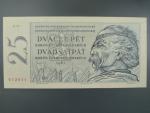 25 Kčs 1961 s. Q 01