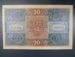 20 Kč 15.4.1919, serie U 134