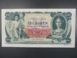 100 Ks 10.1.1931 s přetiskem, série Tc