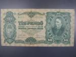 Maďarsko, 10 Pengö 1929 série B