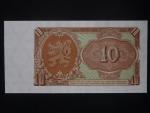 10 Kčs 1953 série CD, tiskárna Goznak Moskva
