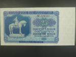 25 Kčs 1953 série BE, tiskárna Goznak Moskva, perf. 3md