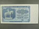 25 Kčs 1953, tiskárna STC Praha, perf. 3md