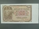 100 Kčs 1953 série BV, tiskárna Goznak Moskva