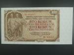 100 Kčs 1953 série ZB, tiskárna Goznak Moskva
