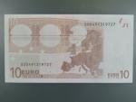 10 Euro 2002 s.S, Itálie, podpis Willema F. Duisenberga, J001 tiskárna Istituto Poligrafico e Zecca dello Stato, Itálie