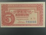 5 Kčs 25.1.1949 série 72