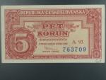 5 Kčs 25.1.1949 série 93