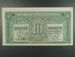 10 Kčs 4.4.1950 série Cb, perf. 3md