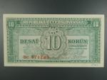 10 Kčs 4.4.1950 série Bc, perf. 