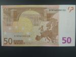 50 Euro 2002 s.P, Holandsko, podpis Jeana-Clauda Tricheta, G025 tiskárna Koninklijke Joh. Enschedé, Holandsko