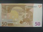 50 Euro 2002 s.X, Německo, podpis Jeana-Clauda Tricheta, G029 tiskárna Koninklijke Joh. Enschedé, Holandsko