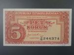 5 Kčs 1945 série U/B
