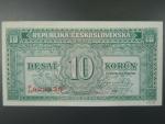 10 Kčs 1945 série P/H