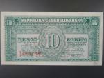 10 Kčs 1945 série R/C perforace 3md