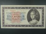 100 Kčs 1945 série C 21