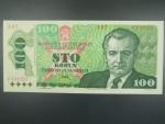 100 Kčs 1989 s. A 07