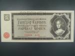 50 K 12.9.1940 série A 18, perforace SPECIMEN