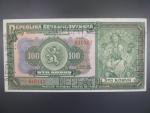 100 Kč 14.1.1920 série As, bankovní vzor s 4x perf. NEPLATNÉ