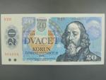 20 Sk/Kčs 1988 s. H 20, kolkovaná, Baj. SK 1, Pi. 15