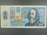 20 Sk 1988 s. H 36, kolkovaná, Baj. SK 1, Pi. 15
