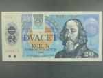 20 Sk 1988 s. H 48, kolkovaná, Baj. SK 1, Pi. 15