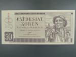50 Kčs 29.8.1950, série B 45