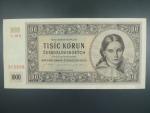 1000 Kčs 16.5.1945 série B 08, perf. 3md
