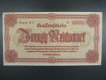 Sudety, Reichenberg 20 Rm 28.4.1945 série AG