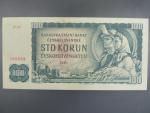 100 Kčs 1961 série D 09