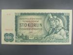 100 Kčs 1961 série R 94, číslovač 1c