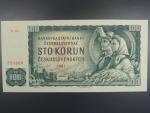 100 Kčs 1961 série R 06, číslovač 1a