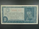 50 Kčs 3.7.1948, serie A 17, perf. 