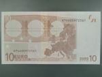 10 Euro 2002 s.X, Německo, podpis Mario Draghi, P018 tiskárna Giesecke a Devrient, Německo