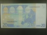 20 Euro 2002 s.F, Malta, podpis Jeana-Clauda Tricheta, G009 tiskárna Koninklijke Joh. Enschedé, Holandsko