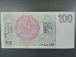 100 Kč 1993 s. A 44, Baj. CZ 5