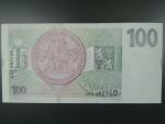100 Kč 1993 s. A 53, Baj. CZ 5