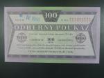 100 TKčs s raz IV.1991