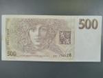500 Kč 1993 s. Z, Baj. CZ 7a, Pi. 7