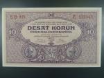 10 Kčs 2.1.1927 série B 028