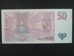 50 Kč 1997 s. C 63, Baj. CZ 17, Pi. 17