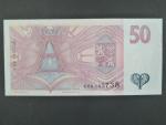 50 Kč 1997 s. C 68, Baj. CZ 17, Pi. 17