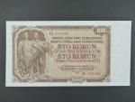 100 Kčs 1953 série CR, tiskárna Goznak Moskva