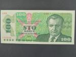 100 Kčs 1989 s. A 08