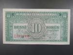 10 Kčs 1945 série S/G